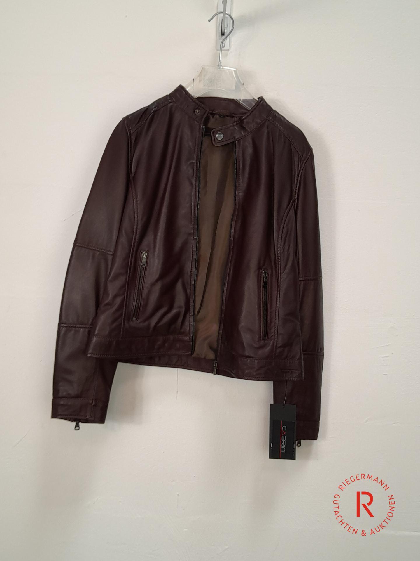 DAMEN LEDERJACKE GRÖSSE 38